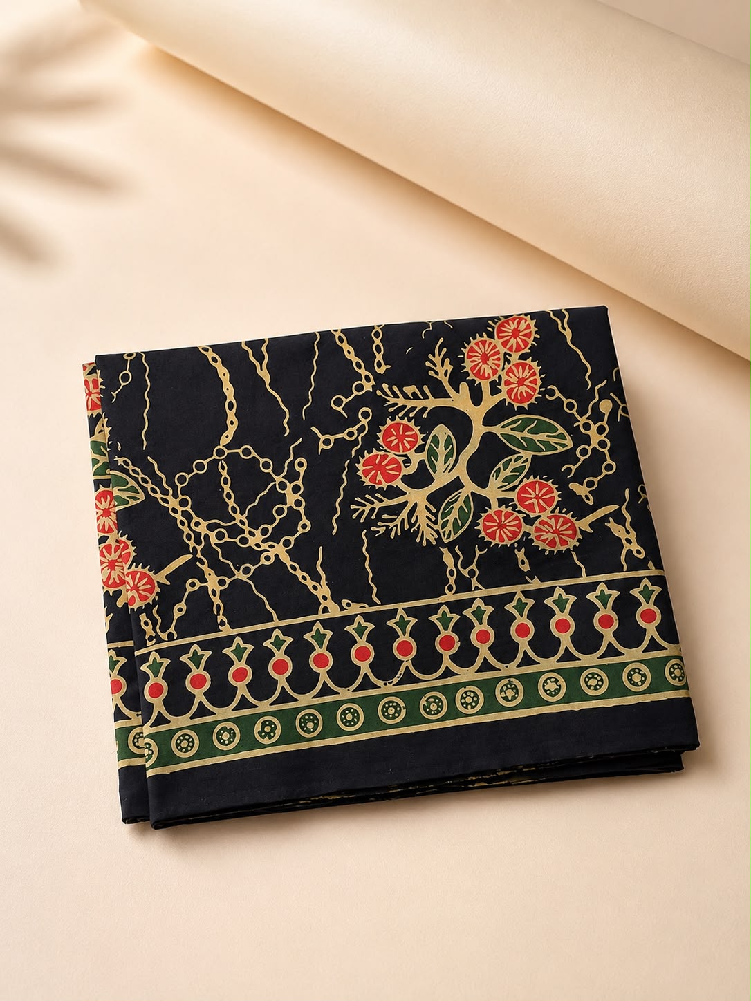 KAIN TENUN MOTIF RAMBUTAN BINJAI BERWARNA
